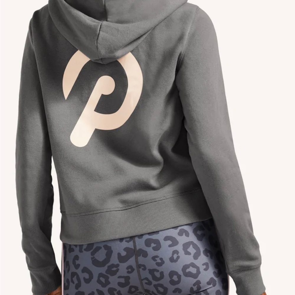 Peloton Ultimate Lightweight Relaxed Zip Hoodie Sz L